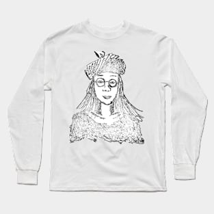 Orange girl Long Sleeve T-Shirt